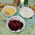 Вечеря: каша та рибна котлета